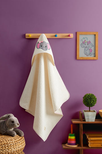 Bebek Kundak Havlu Fil